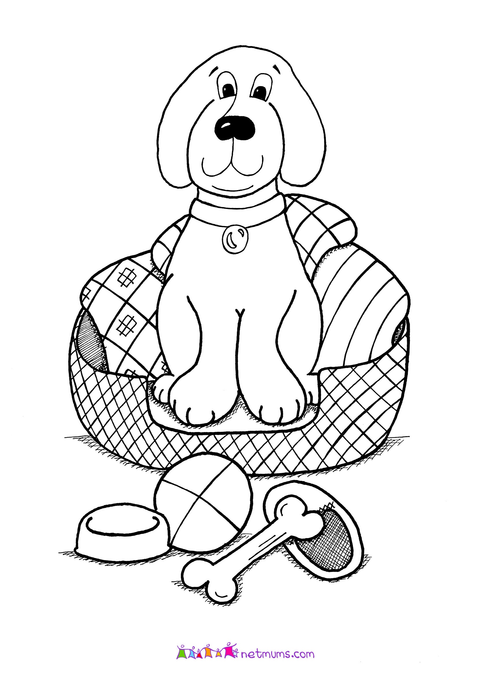 dalmation press coloring pages - photo #29